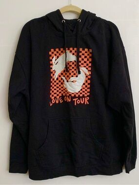 harry styles rare love on tour black hoodie
